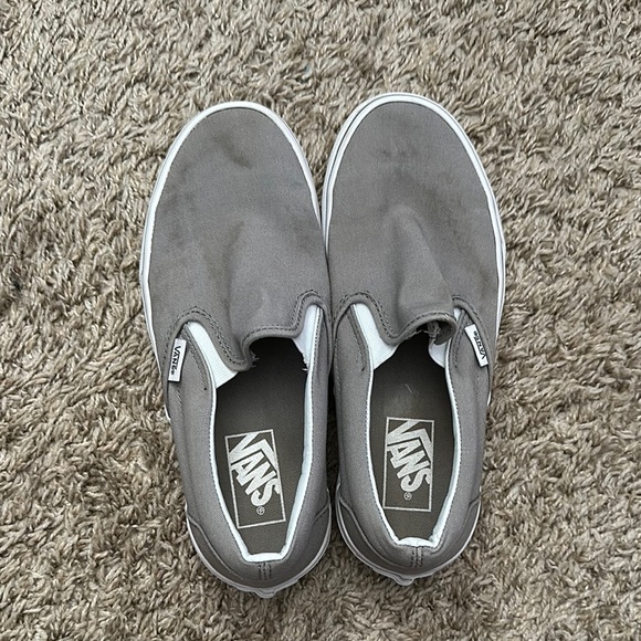 Vans Slip-On Shoes - Gray - Picture 1 of 8